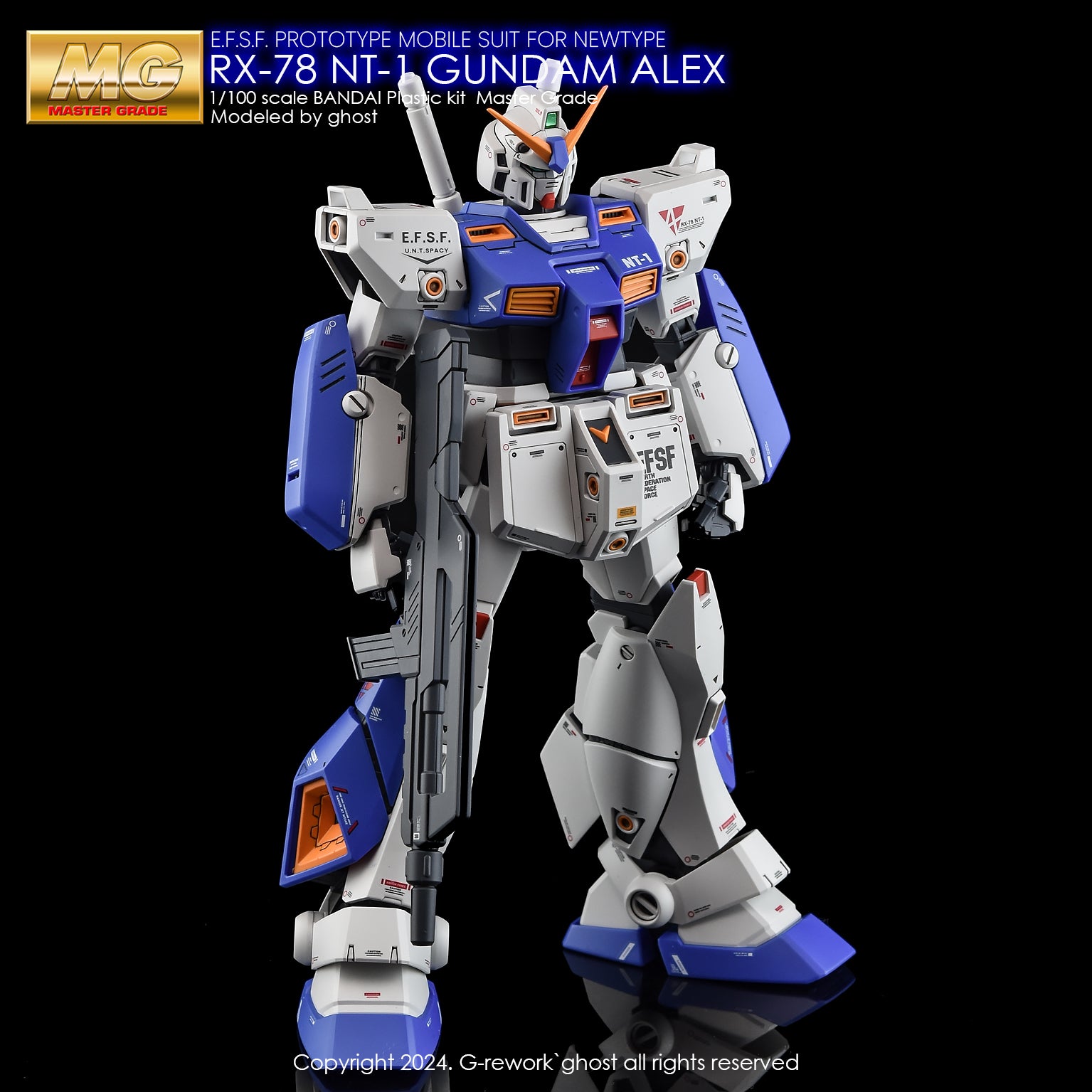 G-Rework Decal - [MG] RX-78 NT-1 Gundam Alex 2.0 — Panda Hobby