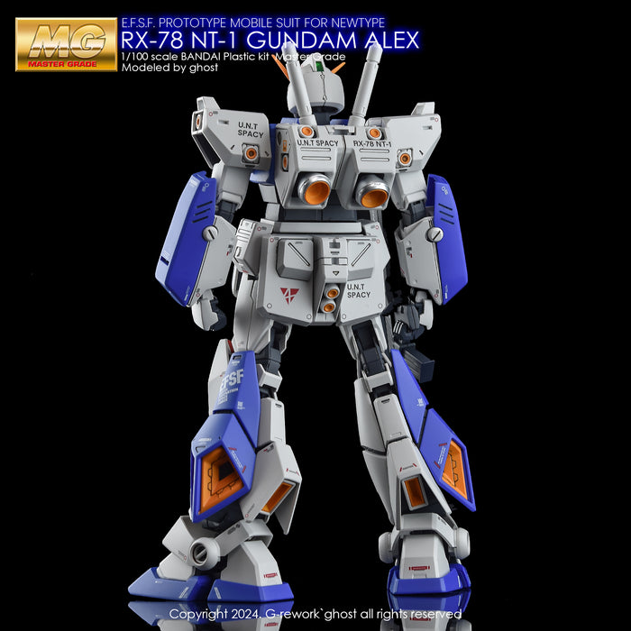 G-Rework Decal - [MG] RX-78 NT-1 Gundam Alex 2.0