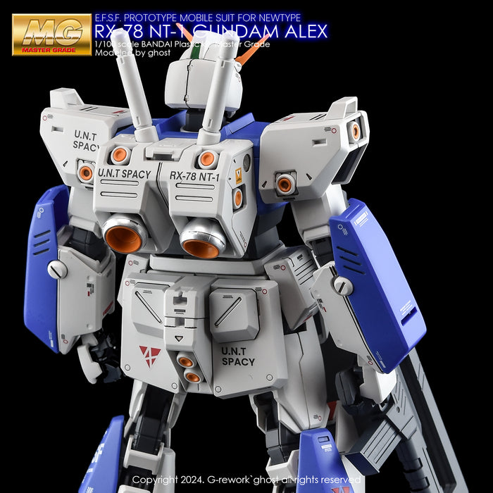 G-Rework Decal - [MG] RX-78 NT-1 Gundam Alex 2.0