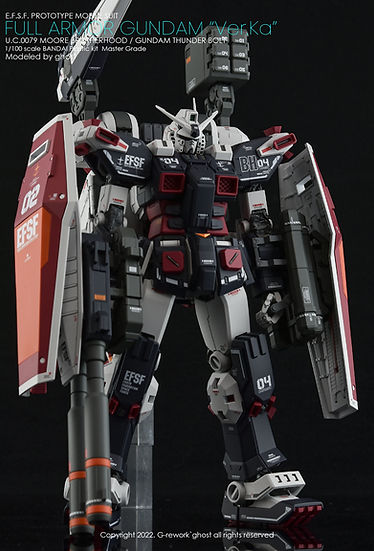 G-Rework Decal - [MG] Full Armor Gundam Ver. Ka [Gundam Thunder Bolt]