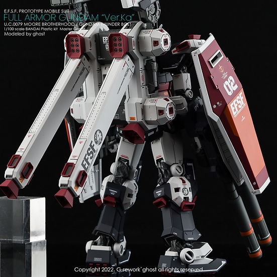 G-Rework Decal - [MG] Full Armor Gundam Ver. Ka [Gundam Thunder Bolt]