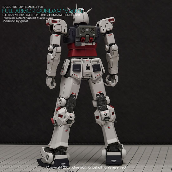 G-Rework Decal - [MG] Full Armor Gundam Ver. Ka [Gundam Thunder Bolt]