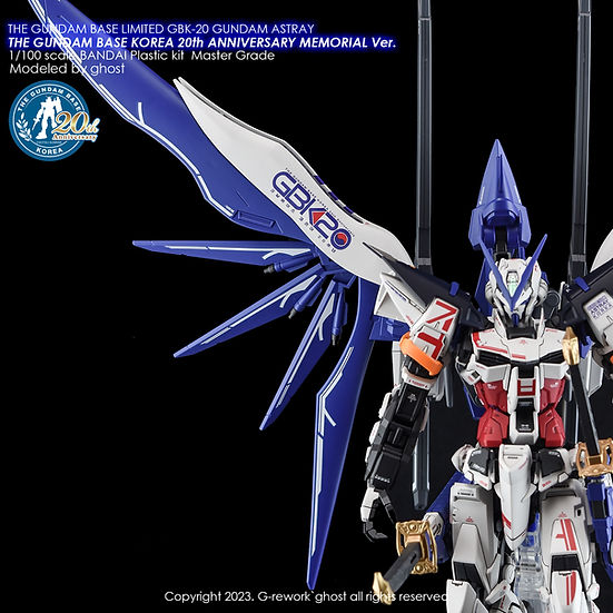 G-Rework Decal - [MG] GBK-20th Gundam Astray (Korea Ver.)