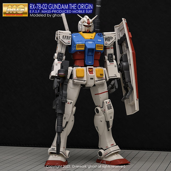 G-Rework Decal - [MG] Gundam The Origin (Decal V2.0)