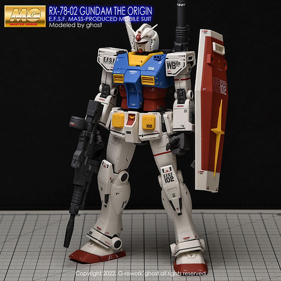 G-Rework Decal - [MG] Gundam The Origin (Decal V2.0)