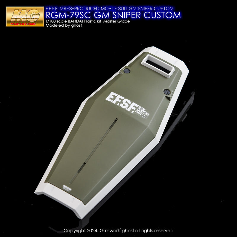 G-Rework Decal - [MG] RGM-79SC GM Sniper Custom