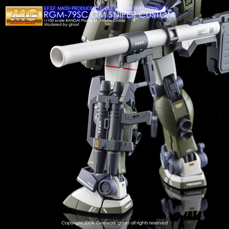 G-Rework Decal - [MG] RGM-79SC GM Sniper Custom