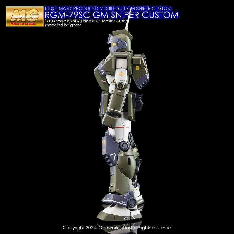 G-Rework Decal - [MG] RGM-79SC GM Sniper Custom
