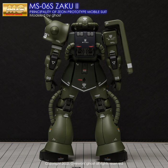 G-Rework Decal - [MG] Zaku II 2.0 (Decal V2.0)