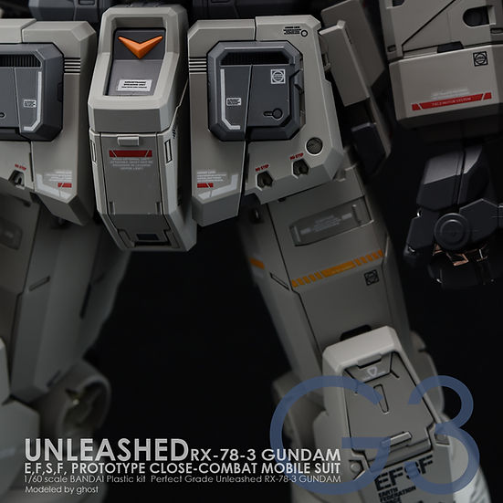 G-Rework Decal - [PG] Unleashed RX-78-2 Gundam G3 Ver