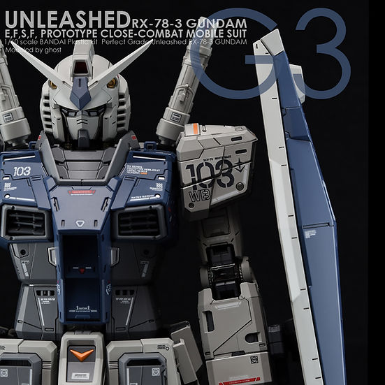 G-Rework Decal - [PG] Unleashed RX-78-2 Gundam G3 Ver