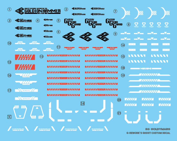 G-Rework Decal - [RG] Goldymarg