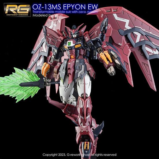 G-Rework Decal - [RG] Gundam Epyon EW