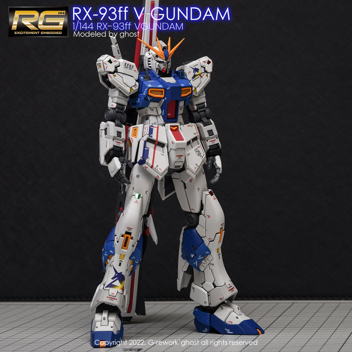 G-Rework Decal - [RG] RX-93FF V [Nu] Gundam