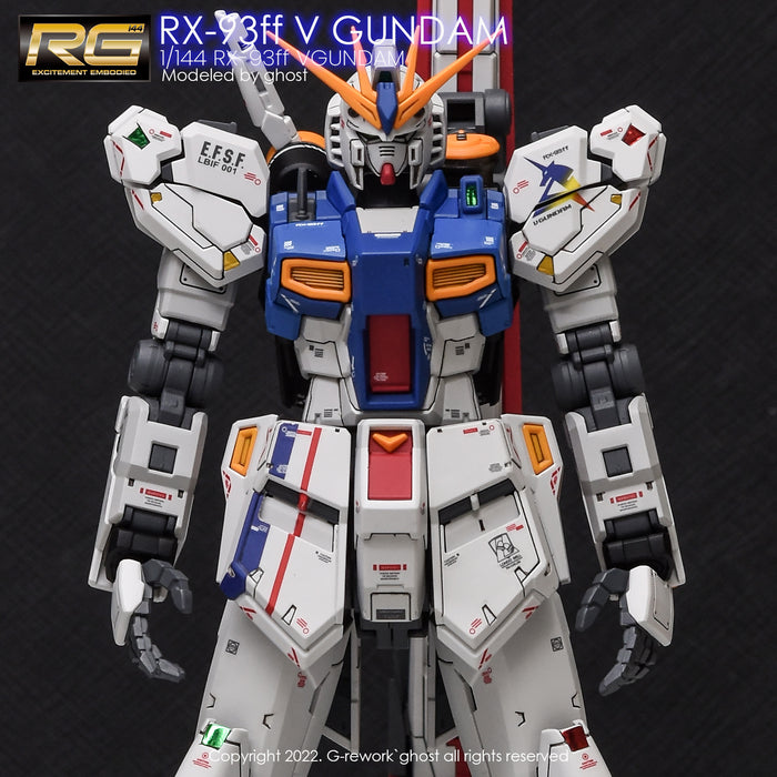 G-Rework Decal - [RG] RX-93FF V [Nu] Gundam