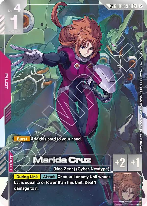 [GD01-093] Marida Cruz (Freedom Ascension [GD05]) (Newtype Rising)