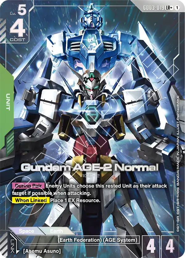 [GD03-019] LR+ Gundam AGE-2 Normal
