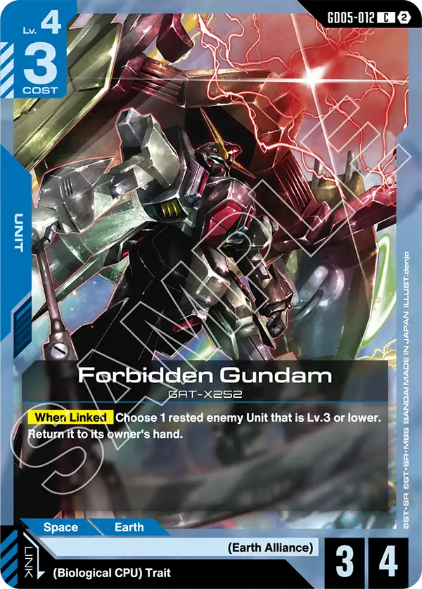 [GD05-012] C Forbidden Gundam