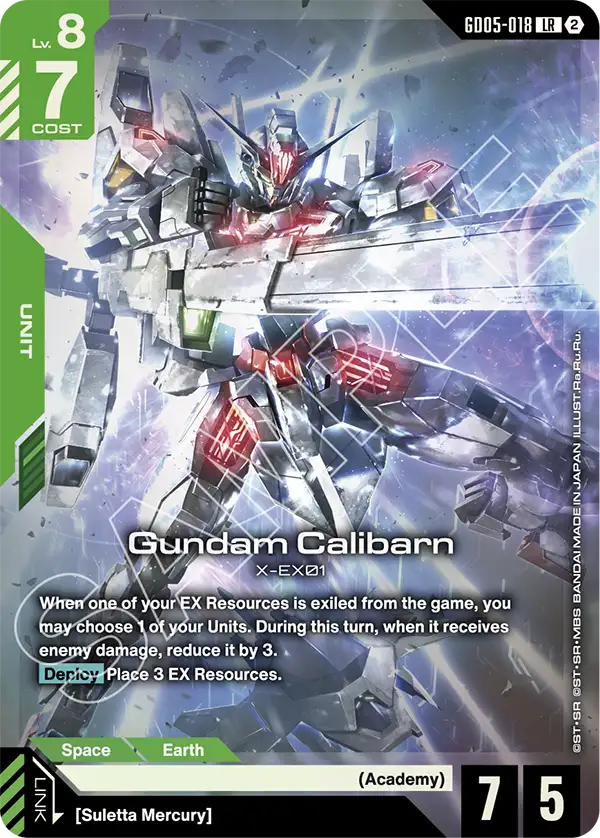 [GD05-018] LR Gundam Calibarn