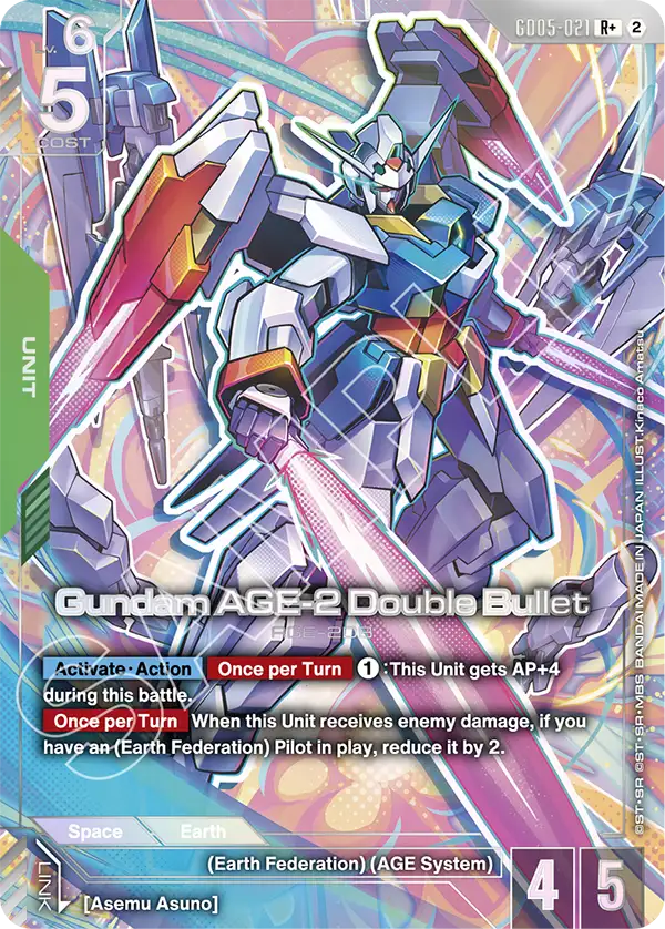 [GD05-021] R+ Gundam AGE-2 Double Bullet