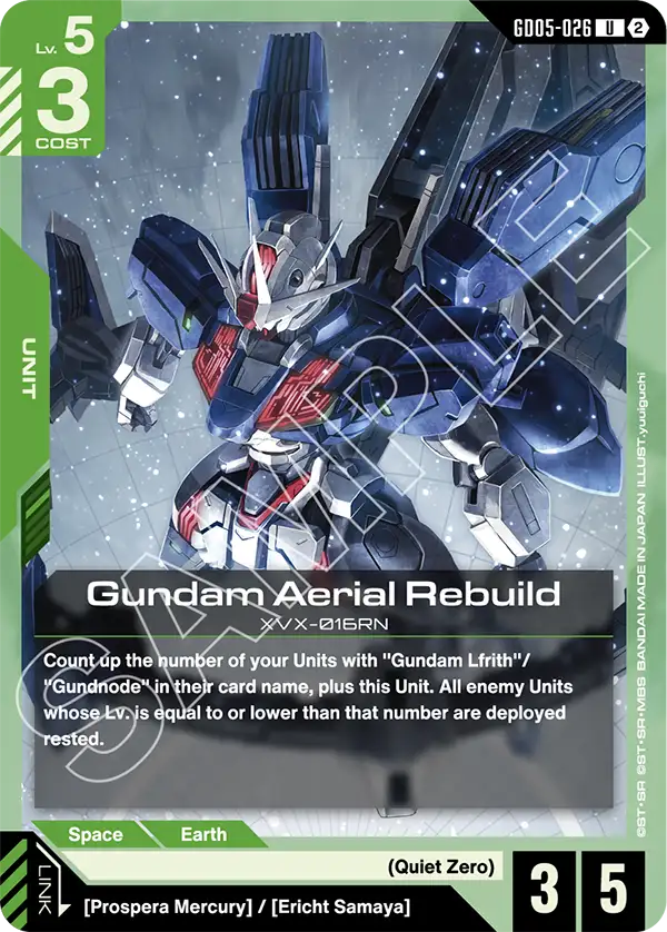 [GD05-026] UC Gundam Aerial Rebuild