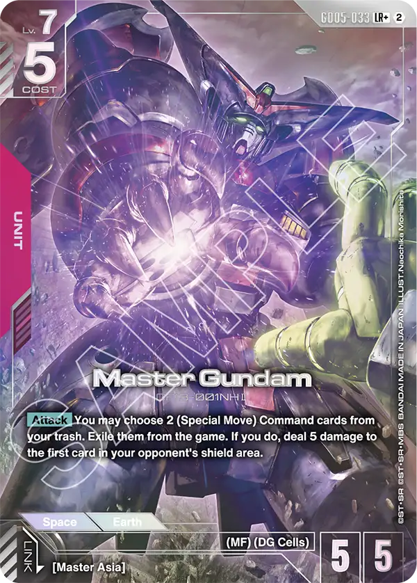 [GD05-033] LR+ Master Gundam
