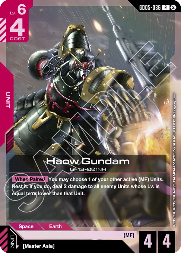 [GD05-036] R Haow Gundam