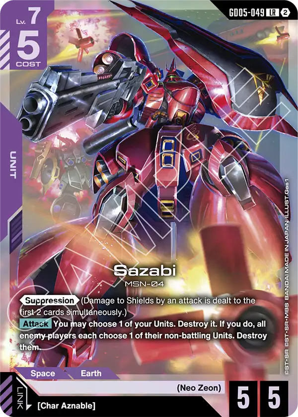 [GD05-049] LR Sazabi