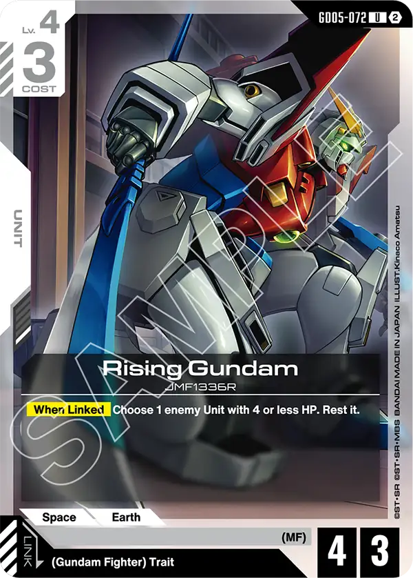 [GD05-072] UC Rising Gundam