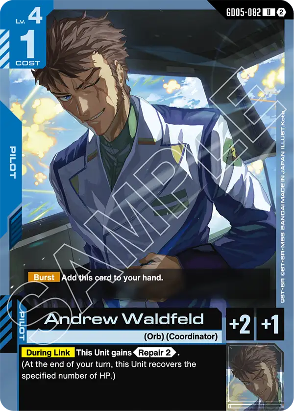 [GD05-082] UC Andrew Waldfeld
