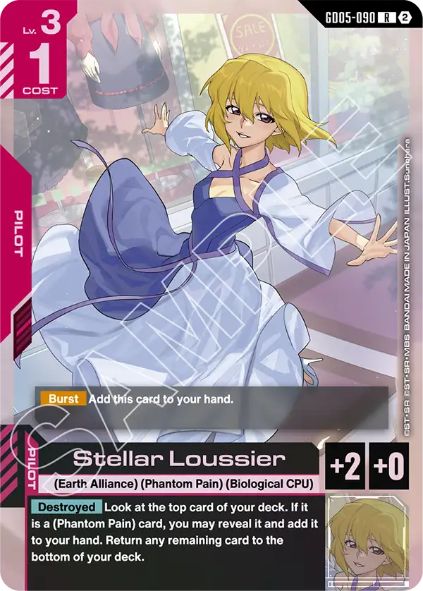 [GD05-090] R Stellar Loussier
