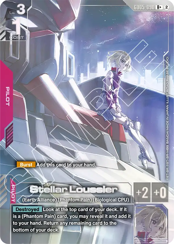 [GD05-090] R+ Stellar Loussier