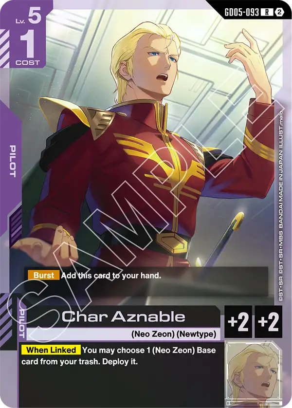 [GD05-093] R Char Aznable