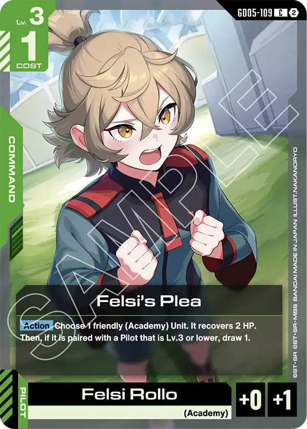 [GD05-109] C Felsi's Plea