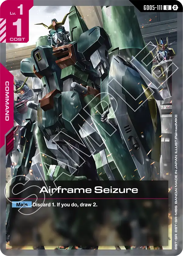 [GD05-111] UC Airframe Seizure