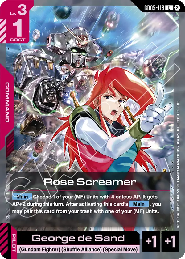 [GD05-113] C Rose Screamer