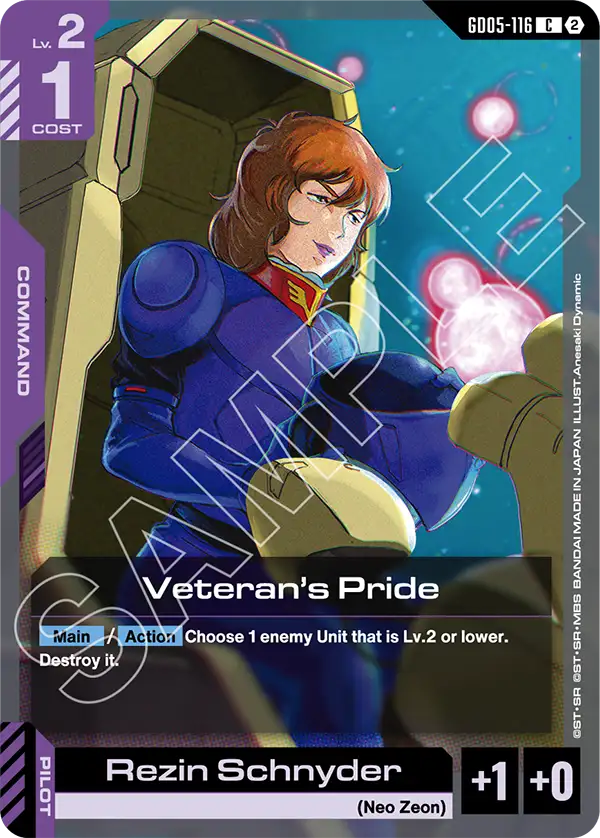 [GD05-116] C Veteran's Pride