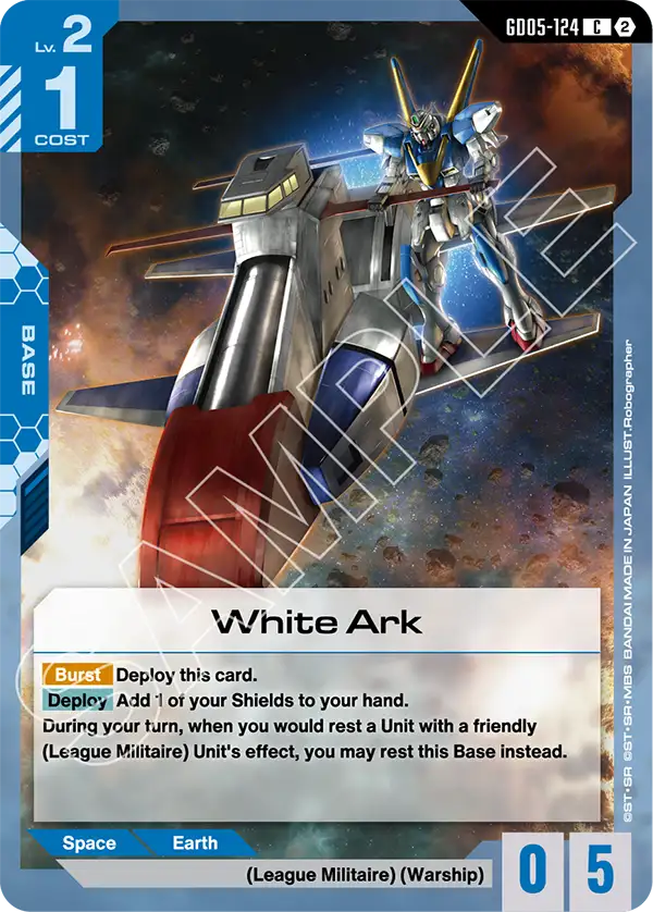 [GD05-124] C White Ark