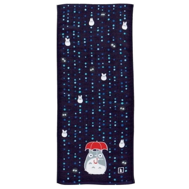 Ghibli Imabari Gauze Series (Face Towel) - Rainy Night - My Neighbor Totoro