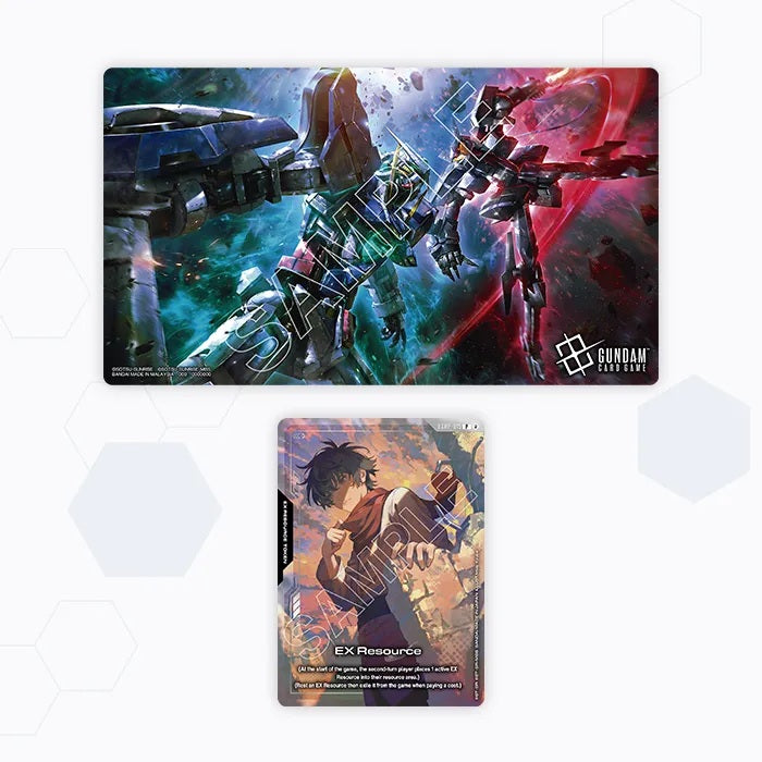 Gundam CG - Mobile Suit Gundam 00 Playmat/Card Case Set