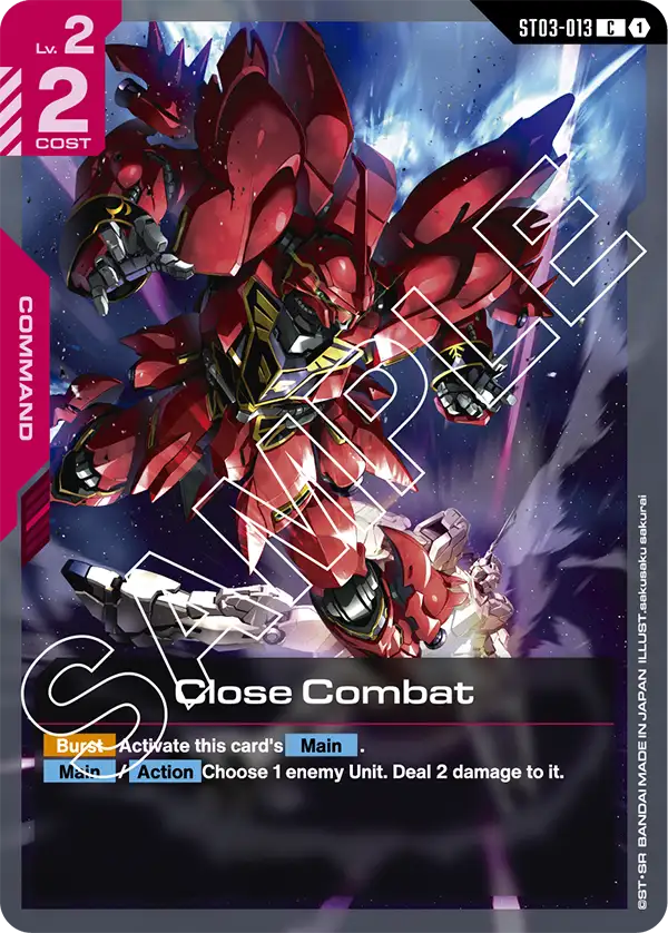 Gundam CG - Zeon's Rush Starter Deck [ST-03]