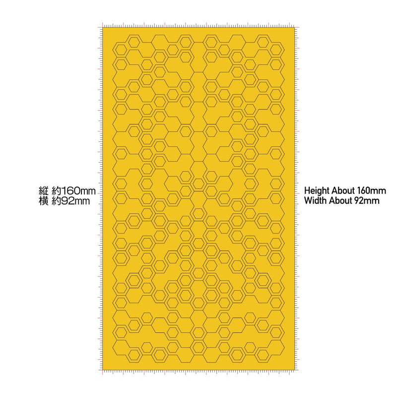 HEX-MSK Hex Camo Masking Sheet (3pcs)