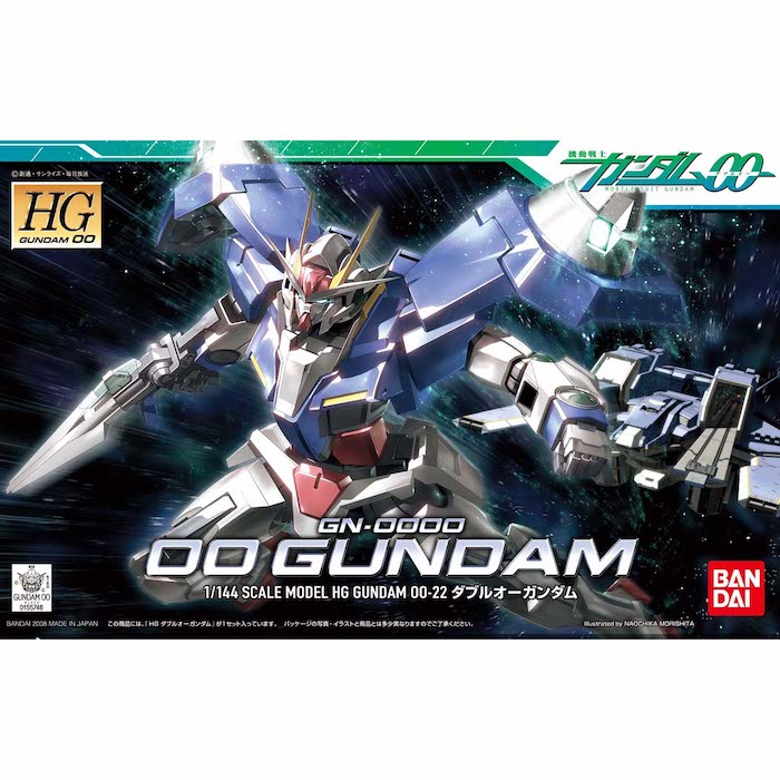 HG00 22 00 Gundam GN-0000 1/144