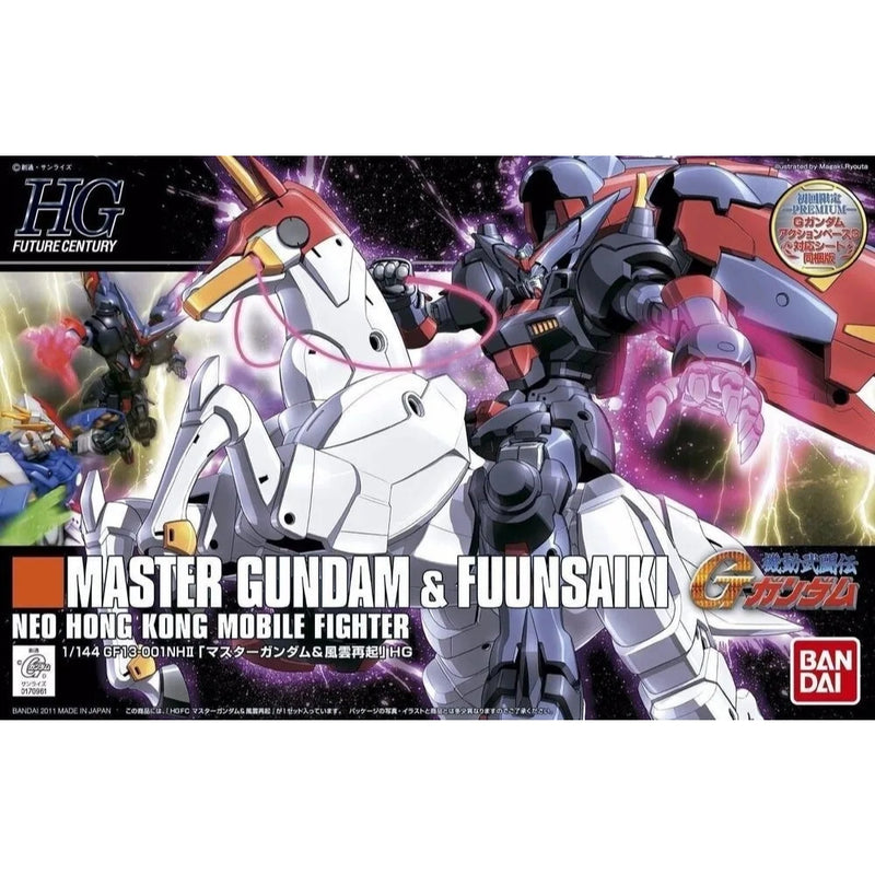 HGFC 128 Master Gundam & Fuunsaiki 1/144