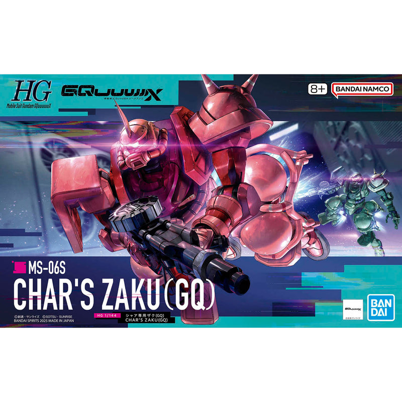 HGGQ Char's Zaku (GQ) 1/144