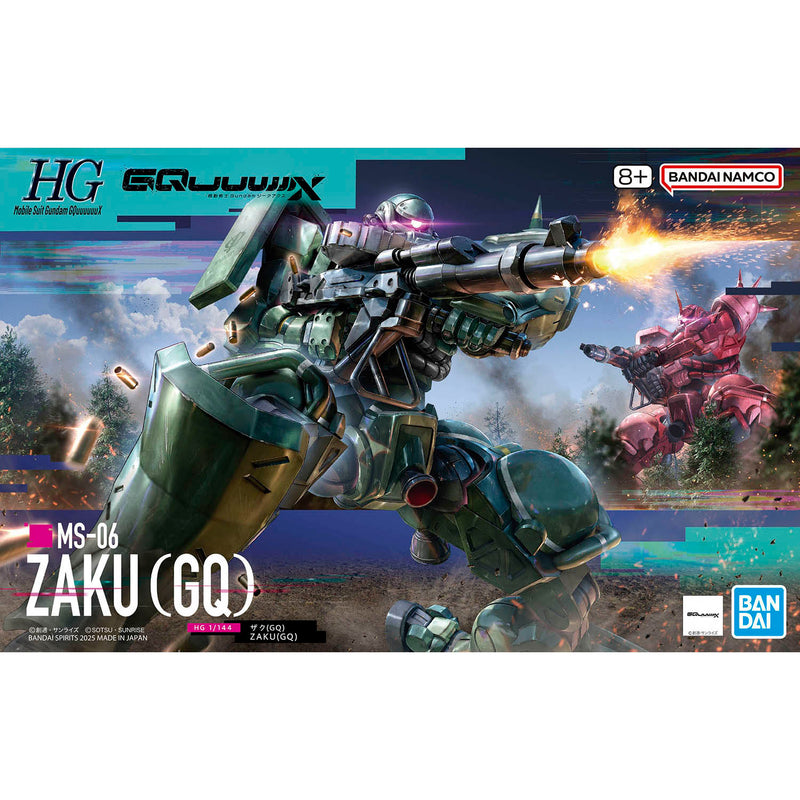 [Pre-Order END][ETA Q2 2026] HG Zaku (GQ) 1/144