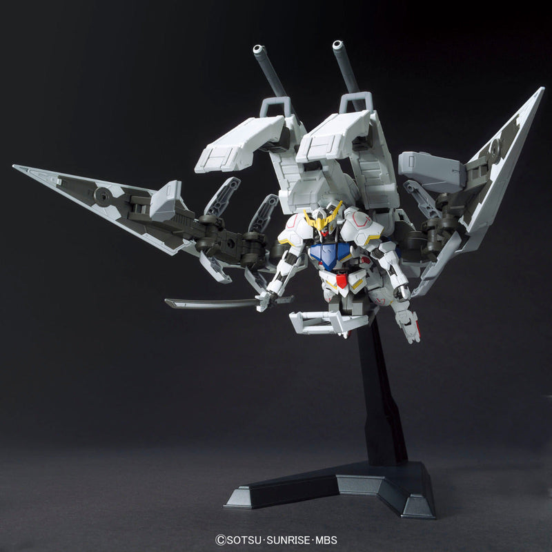 HGIBO 007 Gundam Barbatos & Long Distance Transport Booster Kutan Type-III 1/144