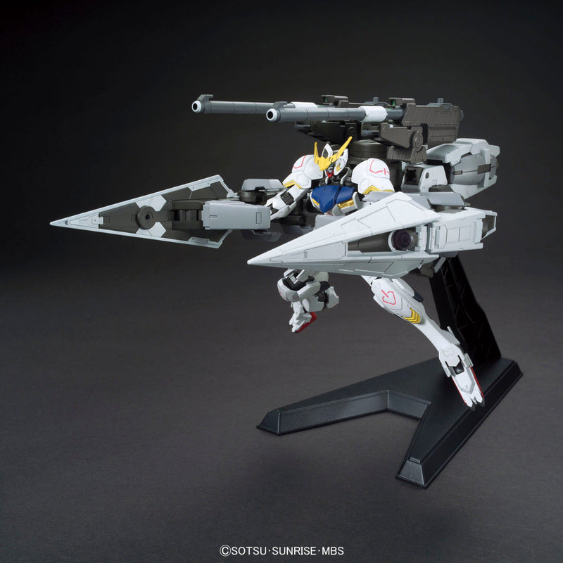 HGIBO 007 Gundam Barbatos & Long Distance Transport Booster Kutan Type-III 1/144