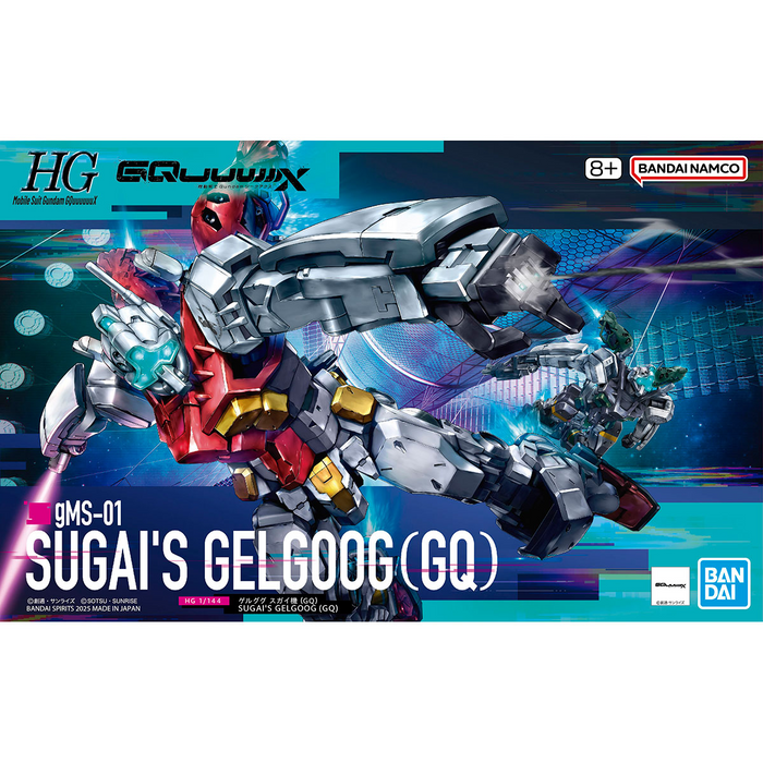 [Pre-Order END][ETA Q4 2025] HG Sugai's Gelgoog (GQ) Mobile Suit Gundam GQuuuuuuX New Product A (Tentative) 1/144