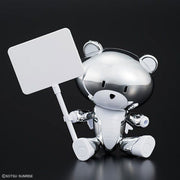 HG The Gundam Base Limited Petit'Gguy Silver Sparkle & Placard 1/144